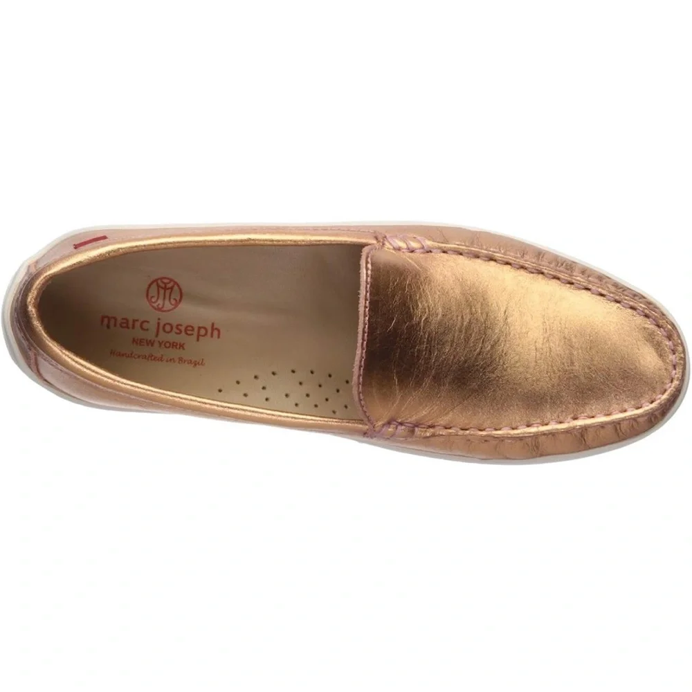 MARC JOSEPH NEW YORK Kids Boys/Girls Leather Broadway Loafer size 13.5 New